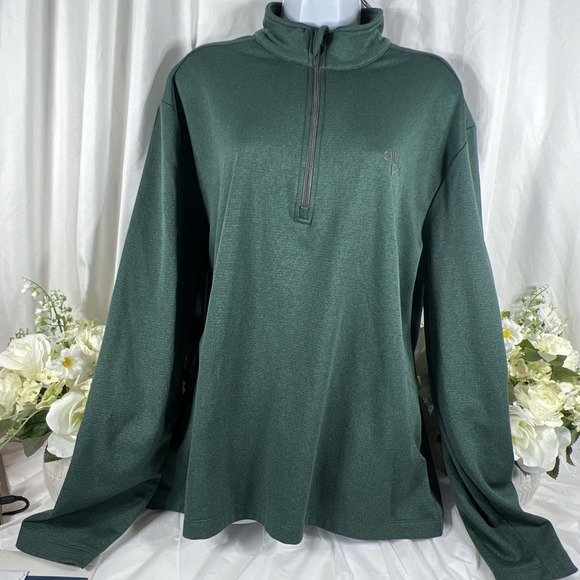 Callaway Other - Callaway Green ‎ Jacket Pullover Zip Up 1/4 Size Large Unisex